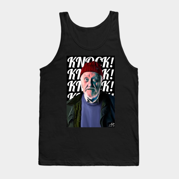 Knock. Knock. Knock. Knock. Tank Top by jephwho